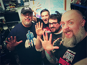 The Emergency Broadcast Returns! Jeff, Martin, Andy Campbell from Kaiju 101 and I broadcasted LIVE from the Kaijucast HQ for this 5th anniversary celebration! 