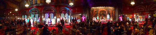 Click the photo to enlarge the panoramic shot of the Q&A Hall at Fear FestEvil.