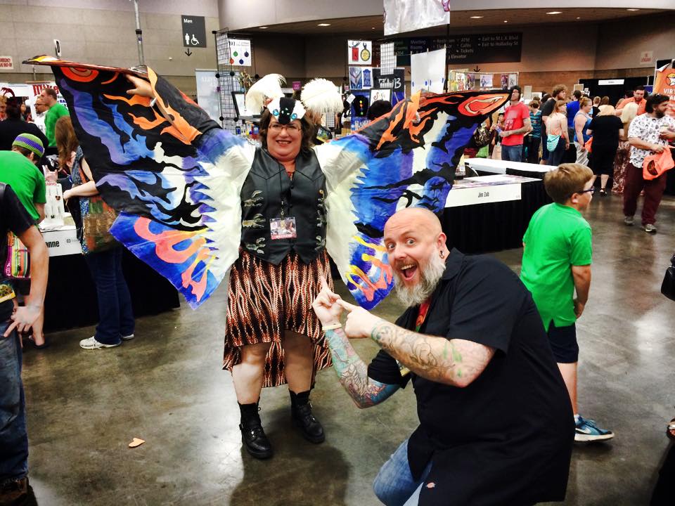 Check out this awesome inspired costume at Rose City Comic Con